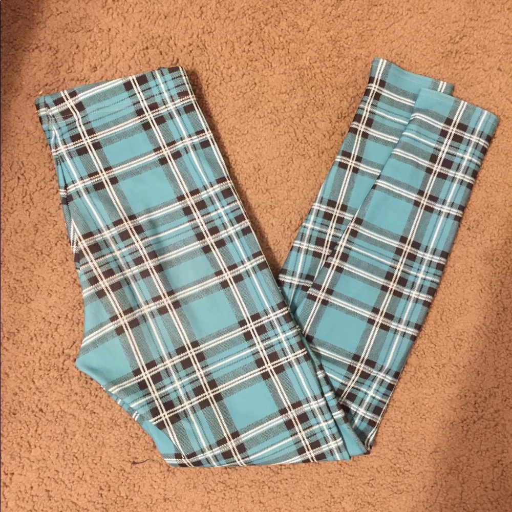 Blackmilk clothing HWMF teal tartan toasties